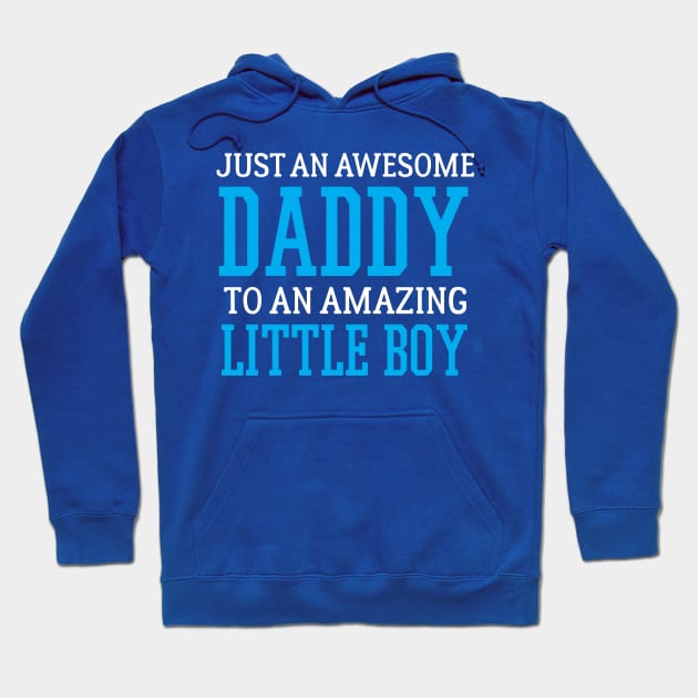 Awesome Daddy to a Little Boy Shirt Hoodie by ThreadsMonkey